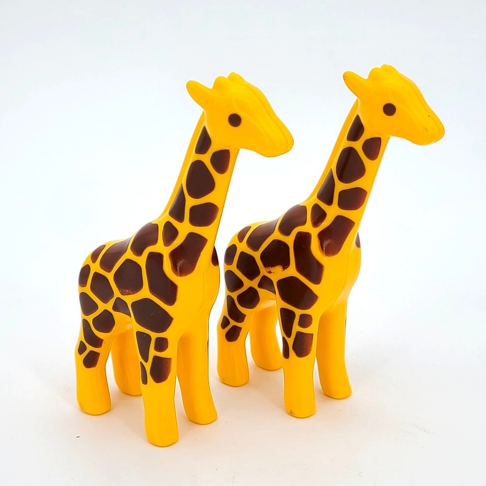 Playmobil 123 Take Along Noah's Ark Replacement Giraffe Lot of 2 Giraffes